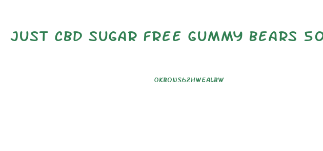 Just Cbd Sugar Free Gummy Bears 500mg