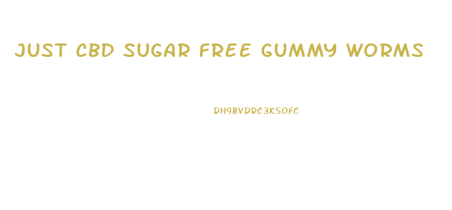 Just Cbd Sugar Free Gummy Worms