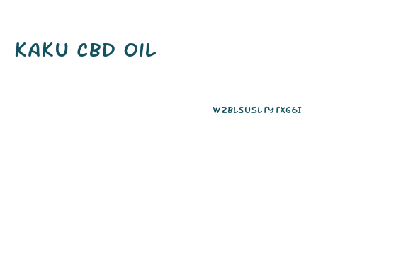 Kaku Cbd Oil