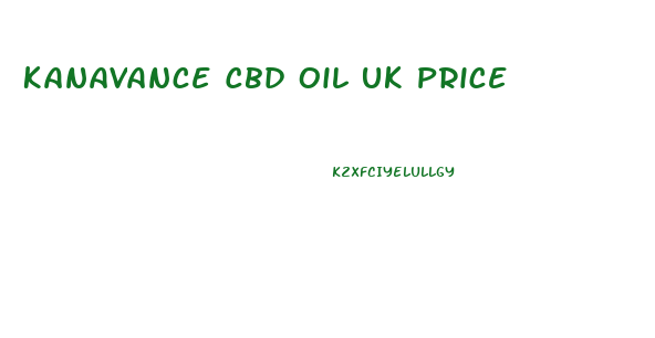 Kanavance Cbd Oil Uk Price