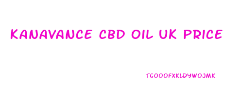 Kanavance Cbd Oil Uk Price
