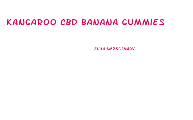 Kangaroo Cbd Banana Gummies