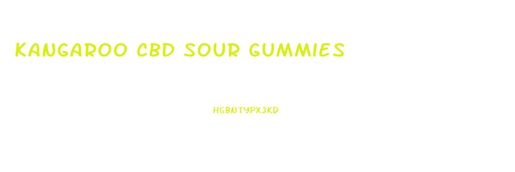 Kangaroo Cbd Sour Gummies