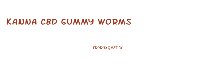 Kanna Cbd Gummy Worms