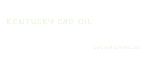 Kentucky Cbd Oil