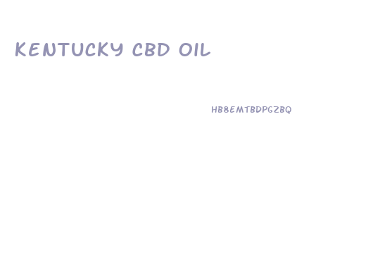 Kentucky Cbd Oil