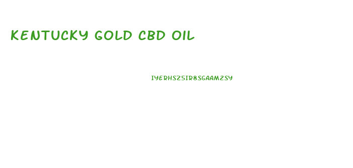 Kentucky Gold Cbd Oil