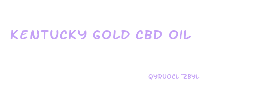 Kentucky Gold Cbd Oil