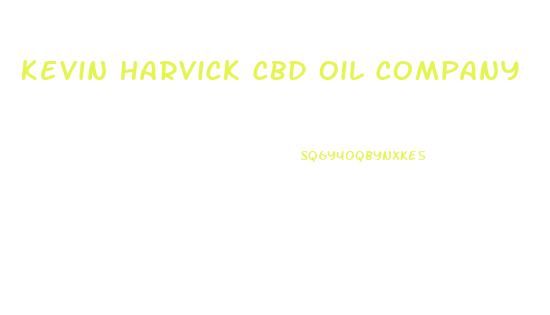 Kevin Harvick Cbd Oil Company