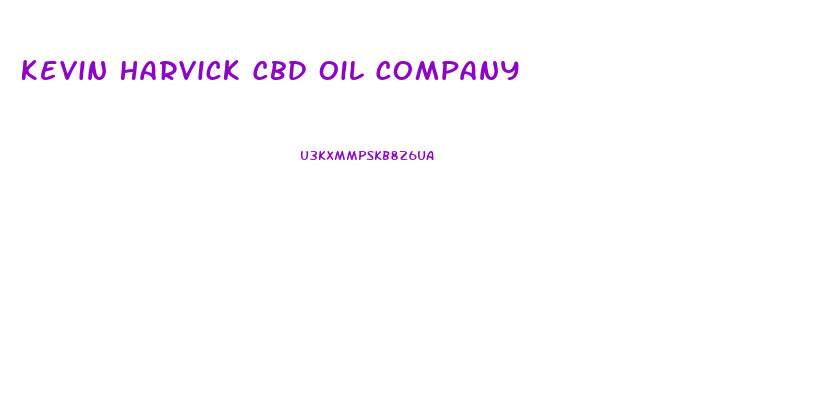 Kevin Harvick Cbd Oil Company