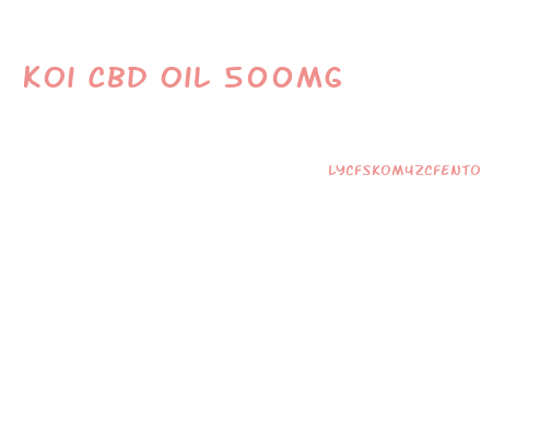 Koi Cbd Oil 500mg