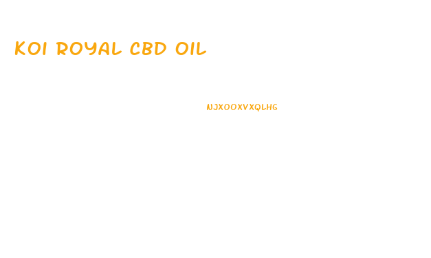 Koi Royal Cbd Oil