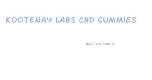 Kootenay Labs Cbd Gummies