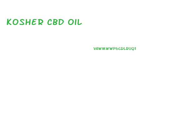 Kosher Cbd Oil