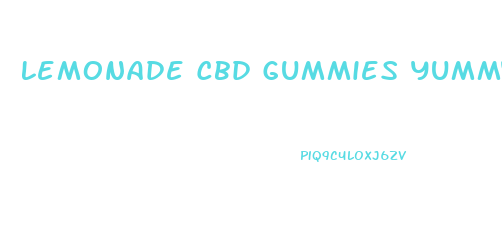 Lemonade Cbd Gummies Yummy Vegan Gummy