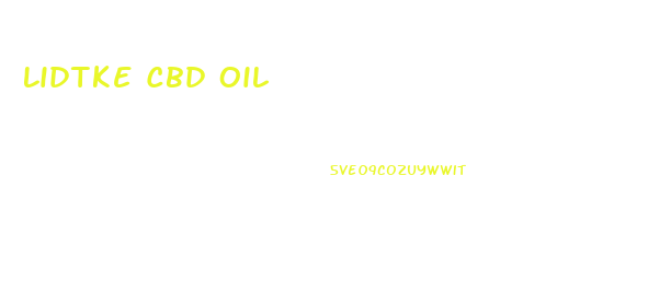 Lidtke Cbd Oil
