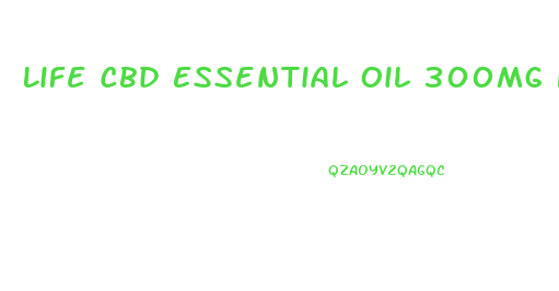 Life Cbd Essential Oil 300mg How To Use