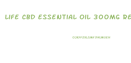 Life Cbd Essential Oil 300mg Reviews