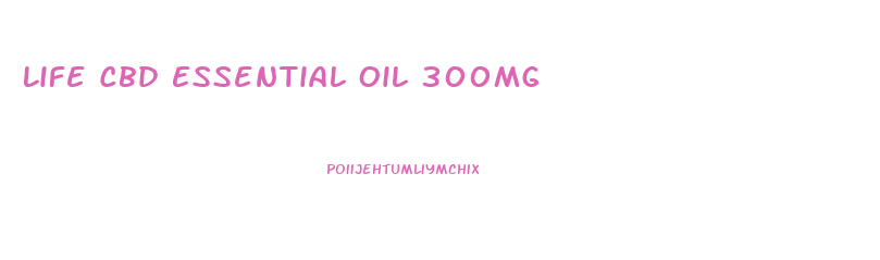 Life Cbd Essential Oil 300mg