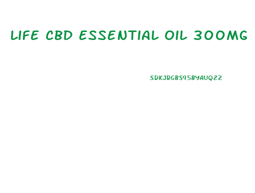 Life Cbd Essential Oil 300mg