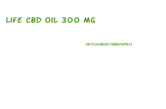 Life Cbd Oil 300 Mg