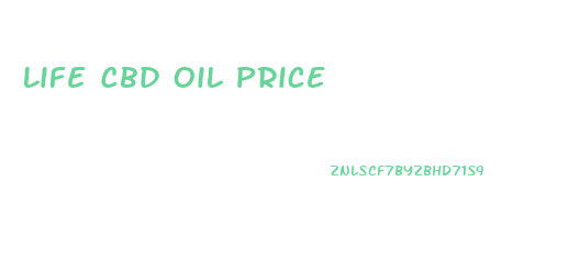 Life Cbd Oil Price