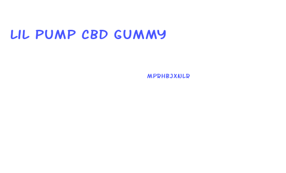 Lil Pump Cbd Gummy