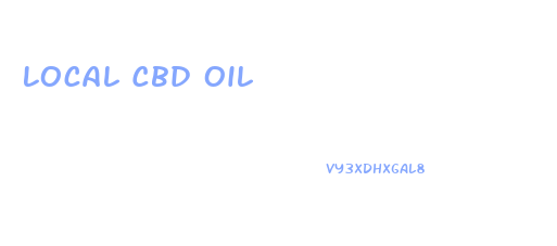 Local Cbd Oil