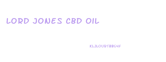 Lord Jones Cbd Oil