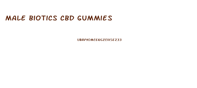 Male Biotics Cbd Gummies