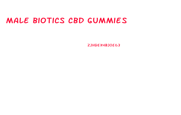 Male Biotics Cbd Gummies