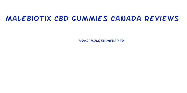 Malebiotix Cbd Gummies Canada Reviews