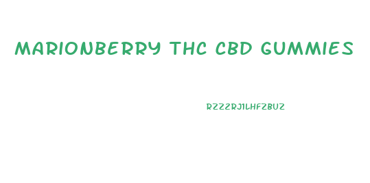 Marionberry Thc Cbd Gummies