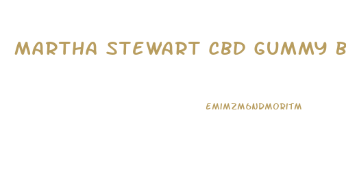 Martha Stewart Cbd Gummy Box