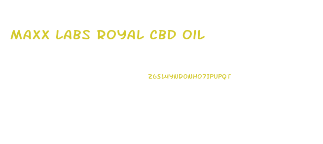 Maxx Labs Royal Cbd Oil