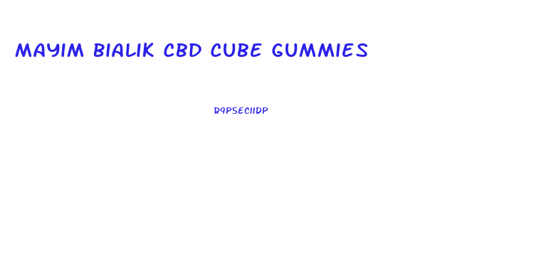 Mayim Bialik Cbd Cube Gummies