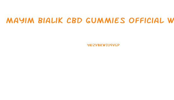 Mayim Bialik Cbd Gummies Official Website