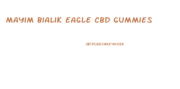 Mayim Bialik Eagle Cbd Gummies