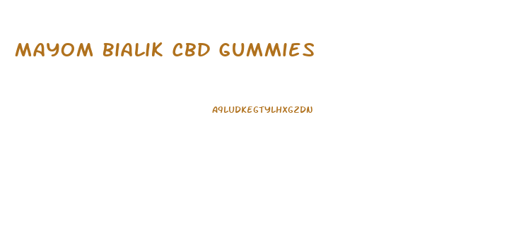 Mayom Bialik Cbd Gummies