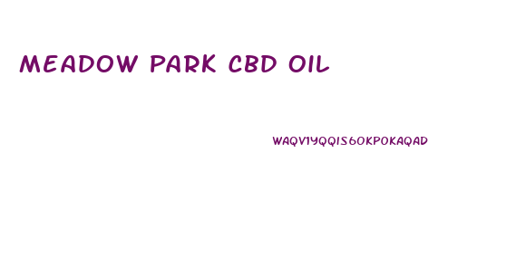 Meadow Park Cbd Oil