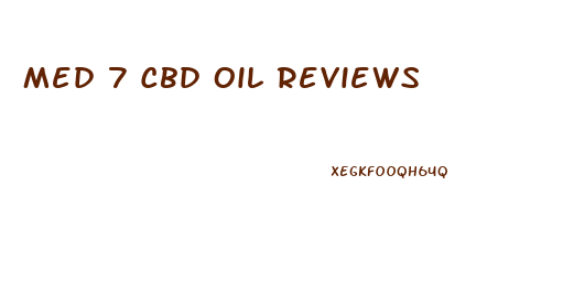 Med 7 Cbd Oil Reviews