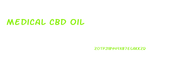 Medical Cbd Oil