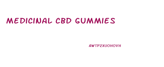 Medicinal Cbd Gummies