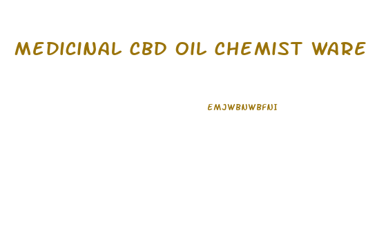 Medicinal Cbd Oil Chemist Warehouse