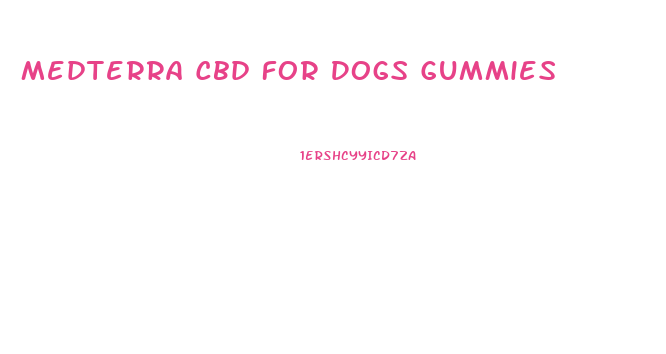Medterra Cbd For Dogs Gummies
