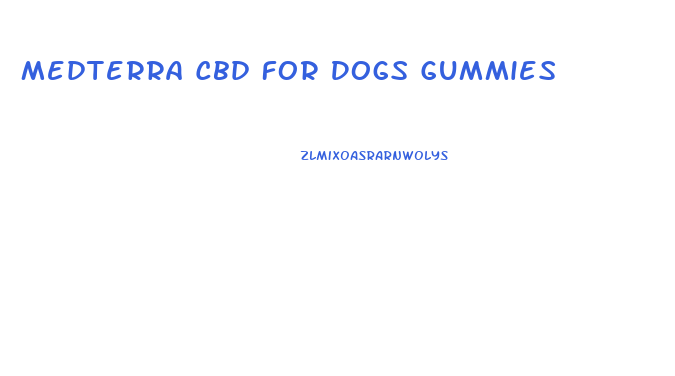 Medterra Cbd For Dogs Gummies