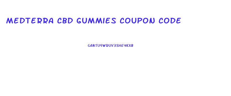 Medterra Cbd Gummies Coupon Code