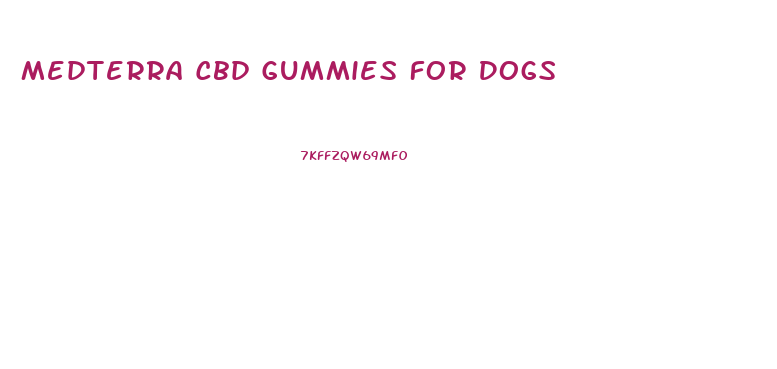 Medterra Cbd Gummies For Dogs