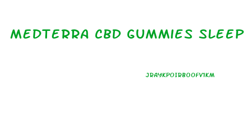 Medterra Cbd Gummies Sleep