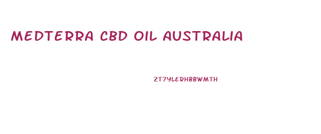 Medterra Cbd Oil Australia